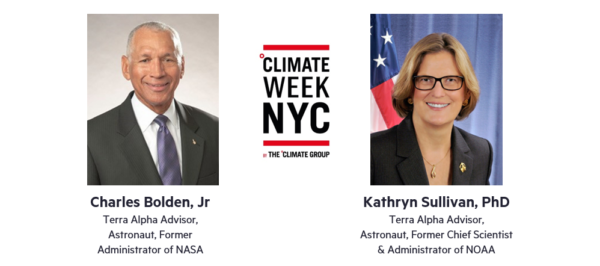 Climate Week NYC Webinar: Exploring Earth’s Planetary Boundaries – Two Astronauts’ Perspectives