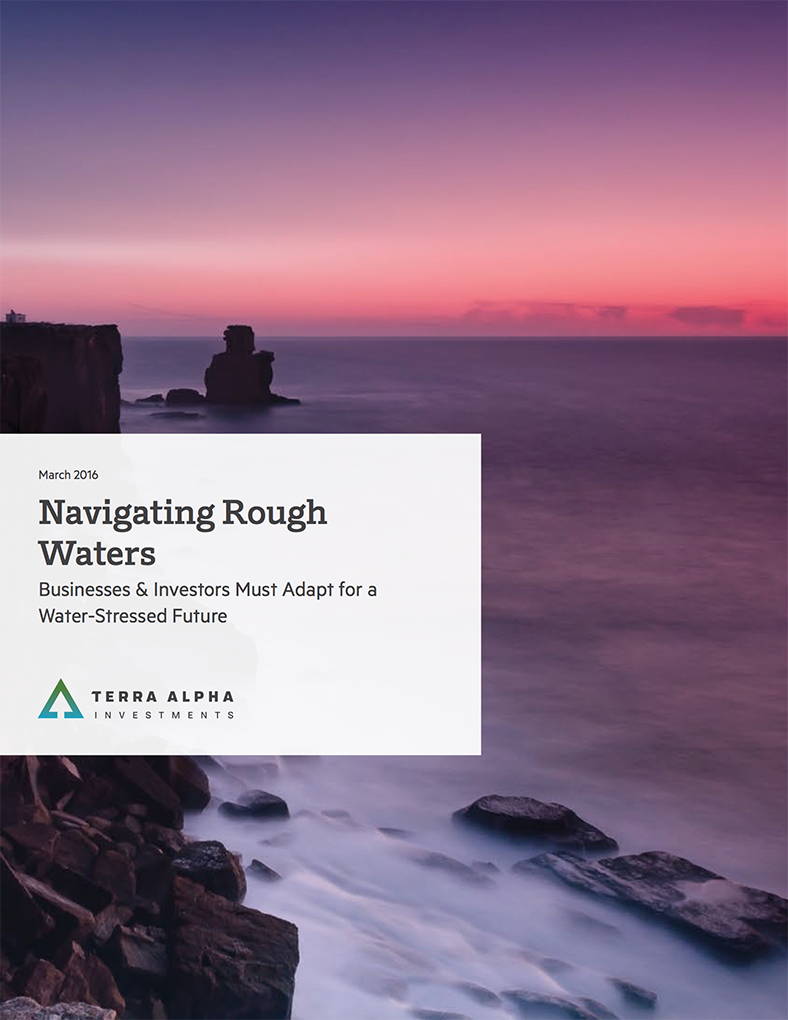 Navigating Rough Waters: Businesses & Investors Must Adapt for a Water-Stressed Future